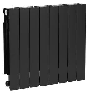 KFA Armatura ADR pokojový radiátor 57x64.4 cm podłączenie boční černá 763-080-81