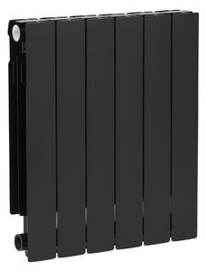 KFA Armatura ADR pokojový radiátor 57.2x48.3 cm podłączenie boční černá 763-060-81