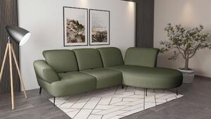 ROHOVÁ SEDAČKA, textil, olivově zelená Sit & More - Sedací soupravy, Online Only