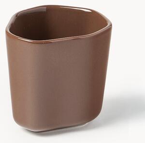 Sada porcelánových šálků na espresso v organickém tvaru Joana, 4 díly