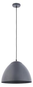 Lustr na lanku FARO 1xE27/60W/230V šedá
