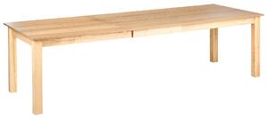 Rozkládací jídelní stůl MADURA Světlý jasan 180/280 cm 100 cm