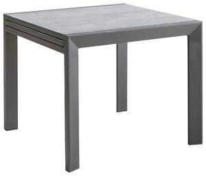 ZAHRADNÍ STŮL, kov, sklo, 90-180/90/75 cm Ambia Garden - Venkovní stoly