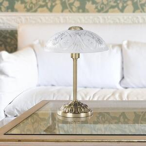 Rabalux Annabella stolní lampa 1x40 W bílá-mosaz 8634