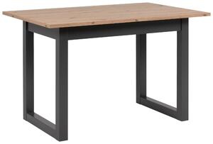 JÍDELNÍ STŮL, antracitová, dub artisan, 120/80/75 cm MID.YOU, Online Only