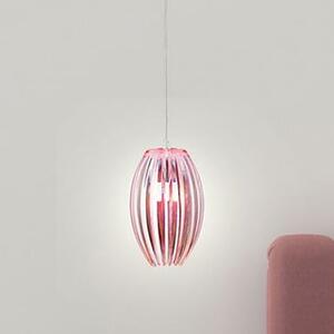Candellux Abuko závěsné svítidlo 1x60 W růžová 31-55548