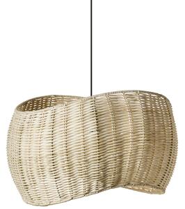 Závěsná lampa COAMO Ratan Přírodní