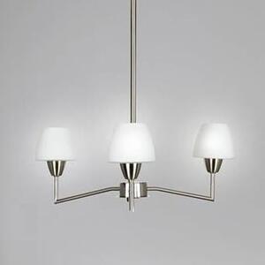 Candellux Togo stropní světlo 3x40 W bílá-nikl 33-10639