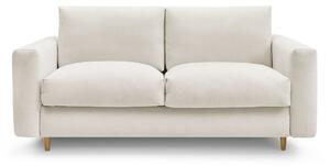 Béžová pohovka na každodenní spaní/rozkládací 200 cm Cocoone – Bobochic Paris