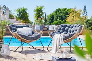 ZAHRADNÍ ŽIDLE, kov, plast, textil Ambia Garden - Zahradní křesla