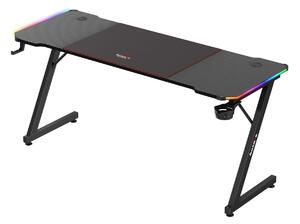 PC stolek Hyperion 4.8 (černá + vícebarevná) (s LED osvětlením). 1087508