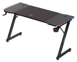 PC stolek Hyperion 3.3 (černá + vícebarevná) (s LED osvětlením). 1087506