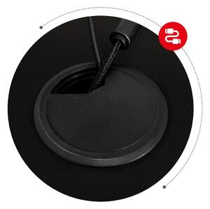 Rohový PC stolek Hyperion 7.7 (černá). 1087522