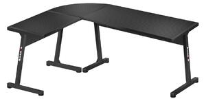 Rohový PC stolek Hyperion 6.0 (černá). 1087513