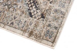 Makro Abra Kusový koberec klasický DUBAI L429B bílý béžový Rozměr: 120x170 cm