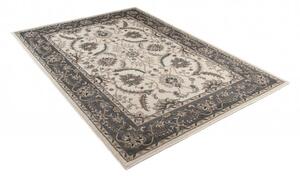 Makro Abra Kusový koberec klasický DUBAI L749B bílý šedý Rozměr: 120x170 cm