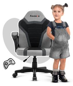 Dětská herní židle Rover 1 (černá + šedá). 1087538