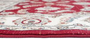 Makro Abra Kusový koberec klasický DUBAI T599A červený Rozměr: 80x150 cm
