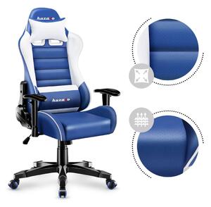 Dětská herní židle Rover 6 (bílá + modrá). 1087544