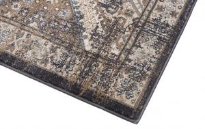 Makro Abra Kusový koberec klasický DUBAI L429B antracitový Rozměr: 250x350 cm