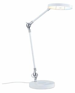 PAULMANN LED stolní lampa na psací stůl Numis CCT 11W bílá