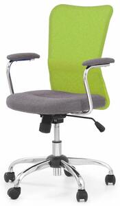 Dětská židle ONDY zelená/šedá