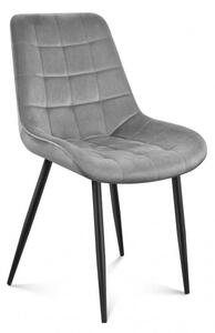 Jídelní židle Pamper 3 (šedá). 1087622