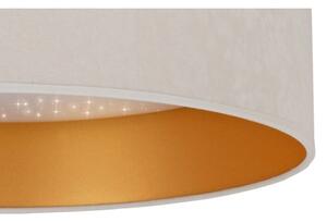 Brilagi - LED Stropní svítidlo VELVET STAR LED/24W/230V pr. 40 cm krémová/zlatá