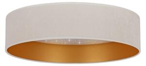 Brilagi - LED Stropní svítidlo VELVET STAR LED/24W/230V pr. 40 cm krémová/zlatá
