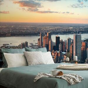 Samolepící fototapeta panoráma města New York - 450x300 cm
