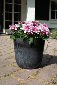 Ter Steege Květináč Palermo marble grey D35 H32