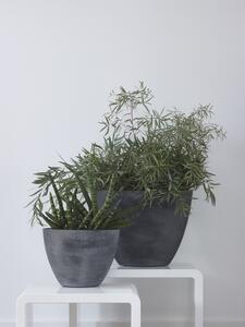 Ter Steege Váza široká Esra grafit D33x16 H25