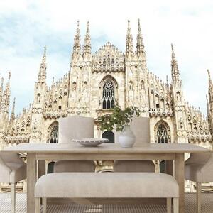 Fototapeta katedrála v Miláně - 300x200 cm
