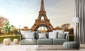 Fototapeta slavná Eiffelova věž - 150x100 cm