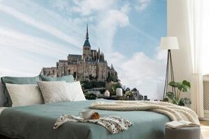 Samolepící fototapeta hrad Mont-Saint-Michel - 375x250 cm