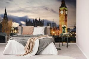 Fototapeta noční Big Ben v Londýně - 225x150 cm