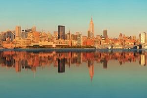 Fototapeta odraz okouzlujícího New Yorku - 150x100 cm