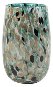 Ter Steege Váza Leia shiny aqua D12 H18