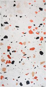 Oranžový/slonovinový pratelný koberec 60x100 cm Italian Stone – Vitaus