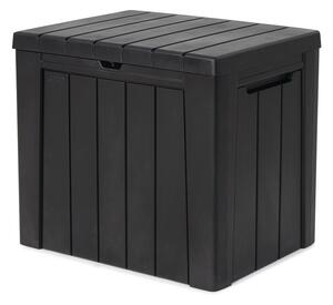 Tmavě šedý plastový zahradní úložný box Urban – Keter