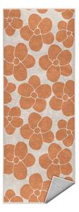 Oranžový pratelný běhoun 60x230 cm Orange Meadow – Mila Home