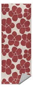 Červený pratelný běhoun 60x230 cm Red Meadow – Mila Home