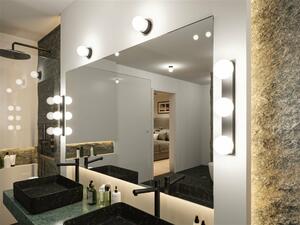 PAULMANN Selection Bathroom nástěnné svítidlo Gove IP44 G9 230V max. 3x20W černá mat/satén