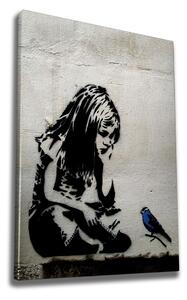 Wallity Obraz na plátně Bird calling WY49 70x100 cm