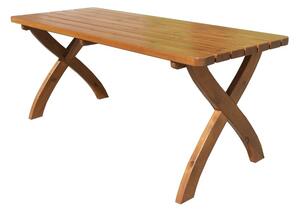 Rojaplast STRONG MASIV zahradní stůl dřevěný - 160 cm