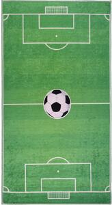 Zelený pratelný dětský hrací koberec 80x120 cm Soccer Time – Vitaus