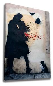 Wallity Obraz na plátně Last kiss WY04 50x70 cm