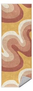 Okrově žlutý/starorůžový pratelný běhoun 60x230 cm Strawberry Creamsicle – Mila Home
