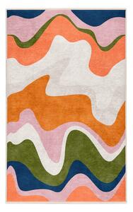 Oranžový pratelný koberec 60x100 cm Squiggly Orange – Mila Home