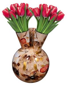 Ter Steege Tulipánová váza Cotton cream D24 H37